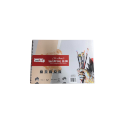 MiArt Resim Defteri Çok Amaçlı Dokulu 25x35 170 Gr. - Miart