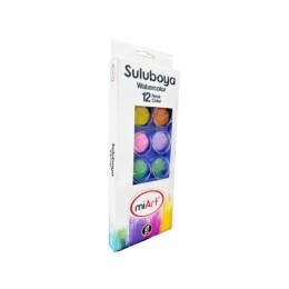 Miart Sulu Boya 28 mm. 12 Renk - Miart