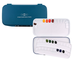 Mijello Hava Geçirmez Çift Katlı Palet 335x175x30 mm MWP-1640 - Mijello