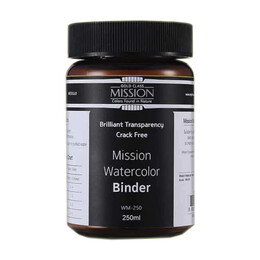 Mission Watercolor Binder Sulu Boya Bağlayıcı 250 ml. - Mission
