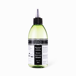 Mission Watercolor Diluent Sulu Boya Seyreltici ve İnceltici 300 ml. - Mission