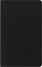Moleskine Chaier 3'lü Günlük Defter Çizgili L Boy 13x21 cm. 80 Sayfa Siyah - 6