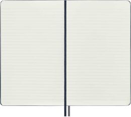 Moleskine LG Sert Kapak Çizgili Defter L Boy 13x21 cm. 400 Sayfa Safir Mavi - 4