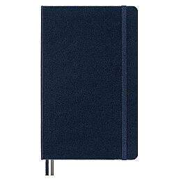 Moleskine LG Sert Kapak Çizgisiz Defter L Boy 13x21 cm. 400 Sayfa Safir Mavi - 4