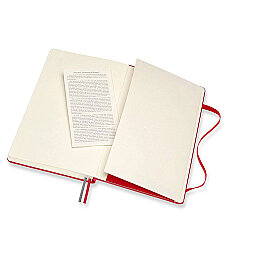 Moleskine LG Sert Kapak Çizgili Defter L Boy 13x21 cm. 400 Sayfa Kızıl Kırmızı - 3