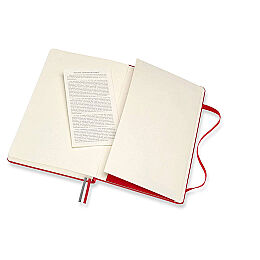 Moleskine LG Sert Kapak Çizgili Defter L Boy 13x21 cm. 400 Sayfa Kızıl Kırmızı - 3