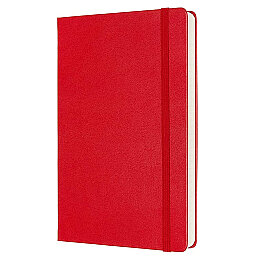 Moleskine LG Sert Kapak Çizgili Defter L Boy 13x21 cm. 400 Sayfa Kızıl Kırmızı - 4