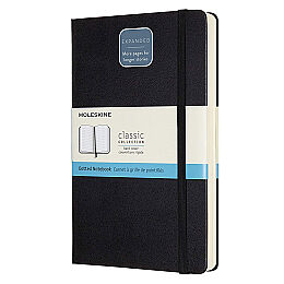 Moleskine LG Sert Kapak Noktalı Defter L Boy 13x21 cm. 400 Sayfa Siyah - 1