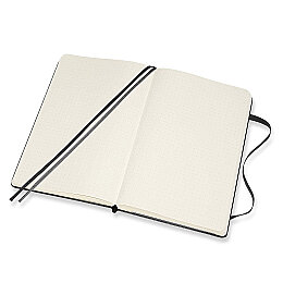 Moleskine LG Sert Kapak Noktalı Defter L Boy 13x21 cm. 400 Sayfa Siyah - 2