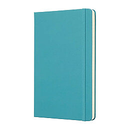 Moleskine Sert Kapak Çizgili Defter L Boy 13x21 cm. 240 Sayfa Mercan Mavi - 2