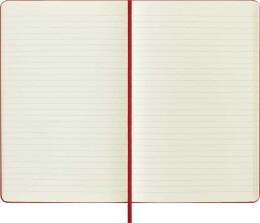 Moleskine Sert Kapak Çizgili Defter L Boy 13x21 cm. 240 Sayfa Kızıl Kırmızı - 4