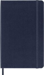Moleskine Sert Kapak Çizgili Defter M Boy 11.5x18 cm. 208 Sayfa Safir Mavi - 5