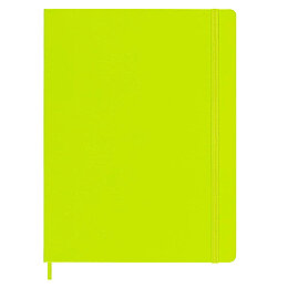 Moleskine Sert Kapak Çizgili Defter XL Boy 19x25 cm. 192 Sayfa Limon Yeşili - 2
