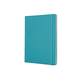Moleskine Sert Kapak Çizgili Defter XL Boy 19x25 cm. 192 Sayfa Mercan Mavi - 2