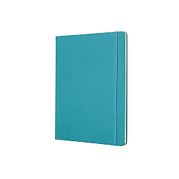 Moleskine Sert Kapak Çizgili Defter XL Boy 19x25 cm. 192 Sayfa Mercan Mavi - 2