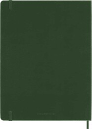 Moleskine Sert Kapak Çizgili Defter XL Boy 19x25 cm. 192 Sayfa Mersin Yeşili - 2