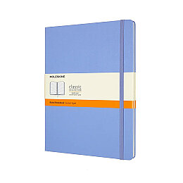 Moleskine Sert Kapak Çizgili Defter XL Boy 19x25 cm. 192 Sayfa Ortanca Mavi - Moleskine