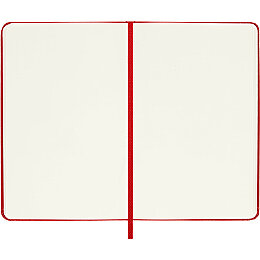 Moleskine Sert Kapak Çizgisiz Defter Cep Boy 9x14 cm. 192 Sayfa Kızıl Kırmızı - 2
