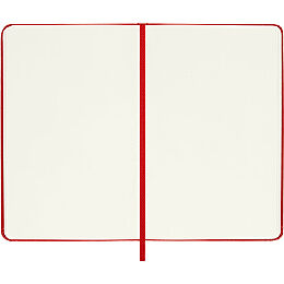 Moleskine Sert Kapak Çizgisiz Defter Cep Boy 9x14 cm. 192 Sayfa Kızıl Kırmızı - 2