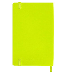 Moleskine Sert Kapak Çizgisiz Defter Cep Boy 9x14 cm. 192 Sayfa Limon Yeşili - 2