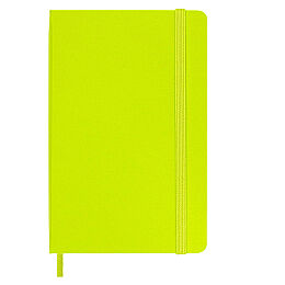 Moleskine Sert Kapak Çizgisiz Defter Cep Boy 9x14 cm. 192 Sayfa Limon Yeşili - 3