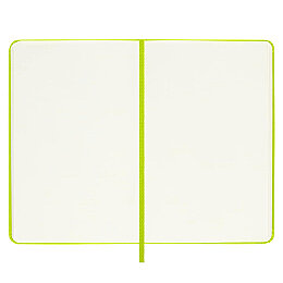 Moleskine Sert Kapak Çizgisiz Defter Cep Boy 9x14 cm. 192 Sayfa Limon Yeşili - 5
