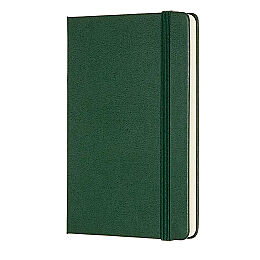 Moleskine Sert Kapak Çizgisiz Defter Cep Boy 9x14 cm. 192 Sayfa Mersin Yeşili - 3