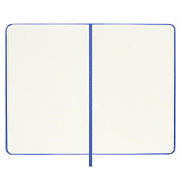 Moleskine Sert Kapak Çizgisiz Defter Cep Boy 9x14 cm. 192 Sayfa Ortanca Mavi - 3
