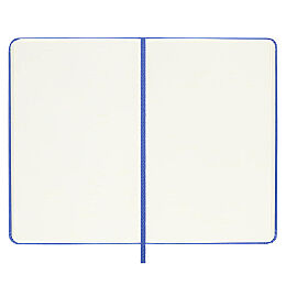 Moleskine Sert Kapak Çizgisiz Defter Cep Boy 9x14 cm. 192 Sayfa Ortanca Mavi - 3
