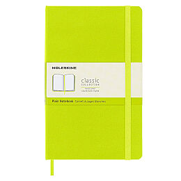 Moleskine Sert Kapak Çizgisiz Defter L Boy 13x21 cm. 208 Sayfa Limon Yeşili - 1