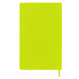 Moleskine Sert Kapak Çizgisiz Defter L Boy 13x21 cm. 208 Sayfa Limon Yeşili - 3