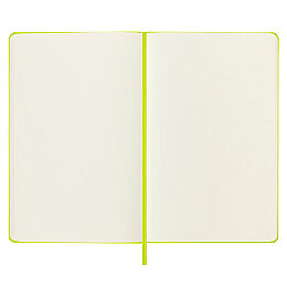 Moleskine Sert Kapak Çizgisiz Defter L Boy 13x21 cm. 208 Sayfa Limon Yeşili - 5