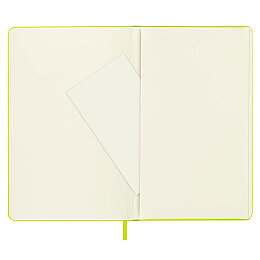 Moleskine Sert Kapak Çizgisiz Defter L Boy 13x21 cm. 208 Sayfa Limon Yeşili - 6