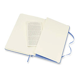 Moleskine Sert Kapak Çizgisiz Defter L Boy 13x21 cm. 240 Sayfa Ortanca Mavi - 4