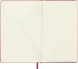 Moleskine Sert Kapak Çizgisiz Defter L Boy 13x21 cm. 240 Sayfa Kızıl Kırmızı - 3