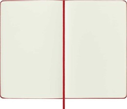 Moleskine Sert Kapak Çizgisiz Defter L Boy 13x21 cm. 240 Sayfa Kızıl Kırmızı - 4