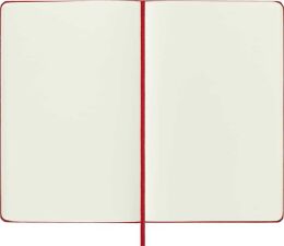 Moleskine Sert Kapak Çizgisiz Defter L Boy 13x21 cm. 240 Sayfa Kızıl Kırmızı - 4