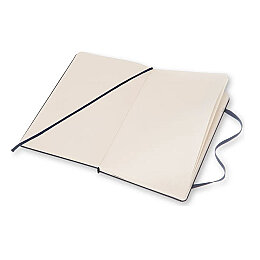 Moleskine Sert Kapak Çizgisiz Defter M Boy 11.5x18 cm. 208 Sayfa Safir Mavi - 2