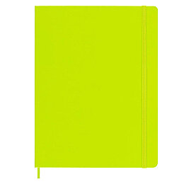 Moleskine Sert Kapak Çizgisiz Defter XL Boy 19x25 cm. 192 Sayfa Limon Yeşili - 2