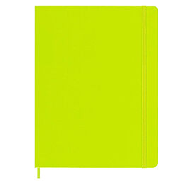 Moleskine Sert Kapak Çizgisiz Defter XL Boy 19x25 cm. 192 Sayfa Limon Yeşili - 2