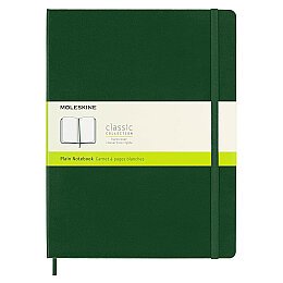 Moleskine Sert Kapak Çizgisiz Defter XL Boy 19x25 cm. 192 Sayfa Mersin Yeşili - Moleskine