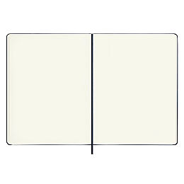 Moleskine Sert Kapak Çizgisiz Defter XL Boy 19x25 cm. 192 Sayfa Safir Mavi - 2