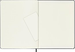 Moleskine Sert Kapak Çizgisiz Defter XL Boy 19x25 cm. 192 Sayfa Siyah - 3