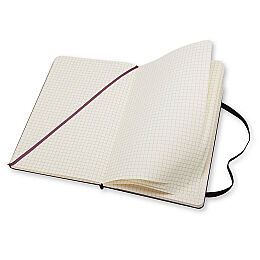 Moleskine Sert Kapak Kareli Defter Cep Boy 9x14 cm. 192 Sayfa Siyah - 2
