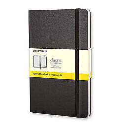 Moleskine Sert Kapak Kareli Defter L Boy 13x21 cm. 240 Sayfa Siyah - 1