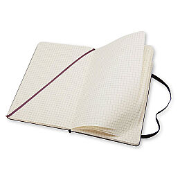 Moleskine Sert Kapak Kareli Defter L Boy 13x21 cm. 240 Sayfa Siyah - 2