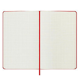 Moleskine Sert Kapak Kareli Defter L Boy 13x21 cm. 240 Sayfa Kızıl Kırmızı - 2