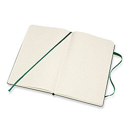 Moleskine Sert Kapak Kareli Defter L Boy 13x21 cm. 240 Sayfa Mersin Yeşili - 3
