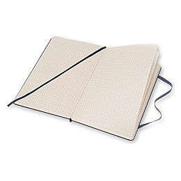 Moleskine Sert Kapak Kareli Defter L Boy 13x21 cm. 240 Sayfa Safir Mavi - 2