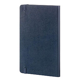 Moleskine Sert Kapak Kareli Defter L Boy 13x21 cm. 240 Sayfa Safir Mavi - 3